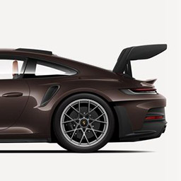 Image of the rear section of a 992 GT3 RS.